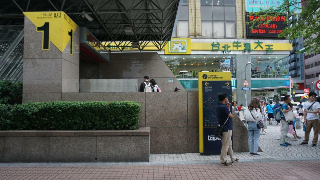 Chian Huei Business Hotel Taipeh Exterior foto